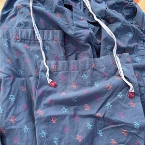 Original Penguin Pajama Pants with logo print